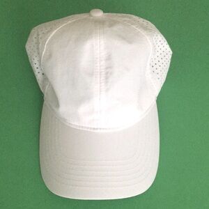 White Adjustable Mesh Baseball Cap Hat
